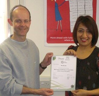 Neil Brodie studied ECDL Extra (Level 2) with us… Neil Brodie studied ECDL Extra (Level 2) with us…