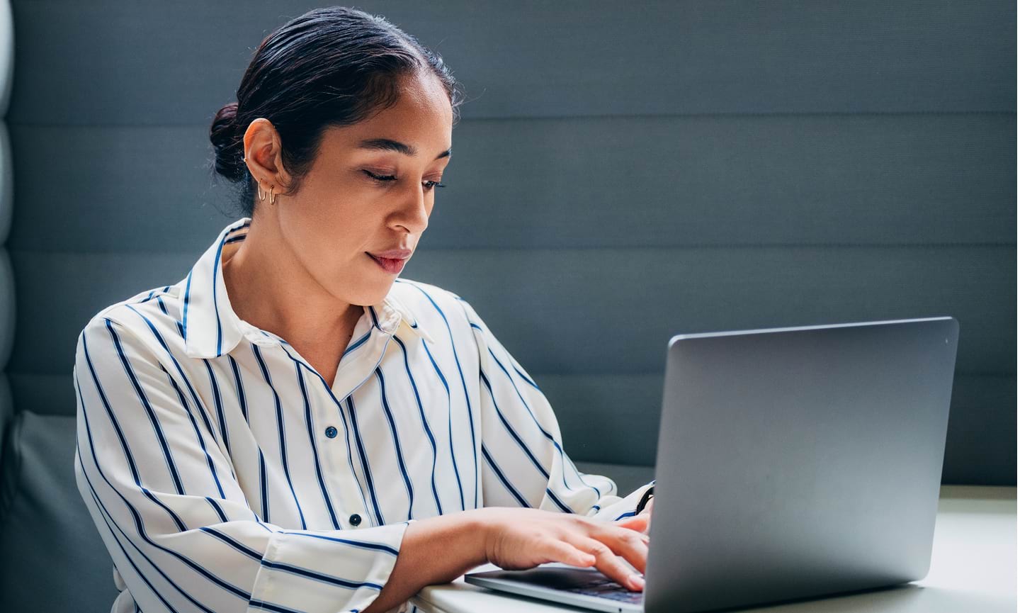 Professional developing legal administration skills during a paralegal apprenticeship