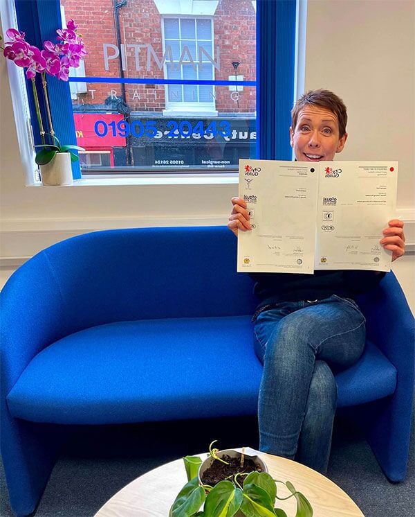 Pitman Training Students Studying