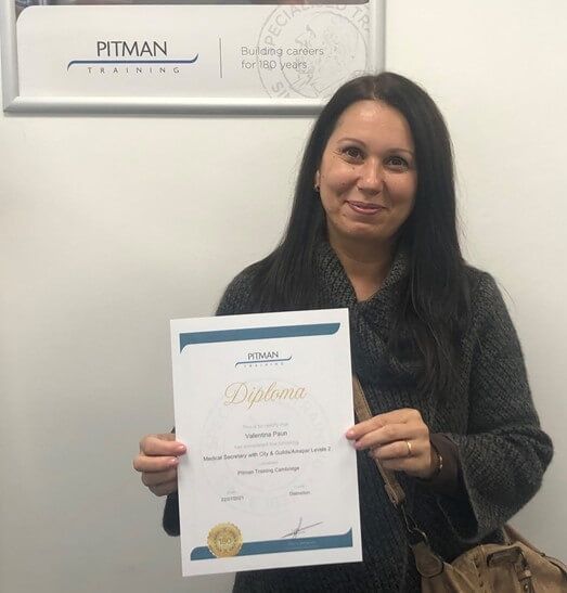 Valentina – Pitman training Cambridge Valentina – Pitman training Cambridge