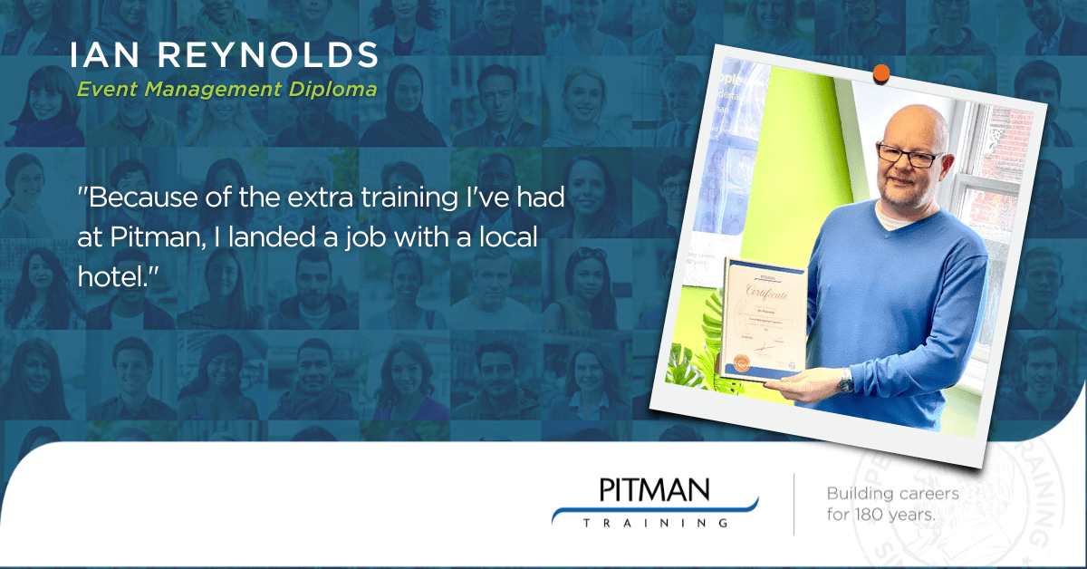 Ian Reynolds, Event Management Diploma Ian Reynolds, Event Management Diploma