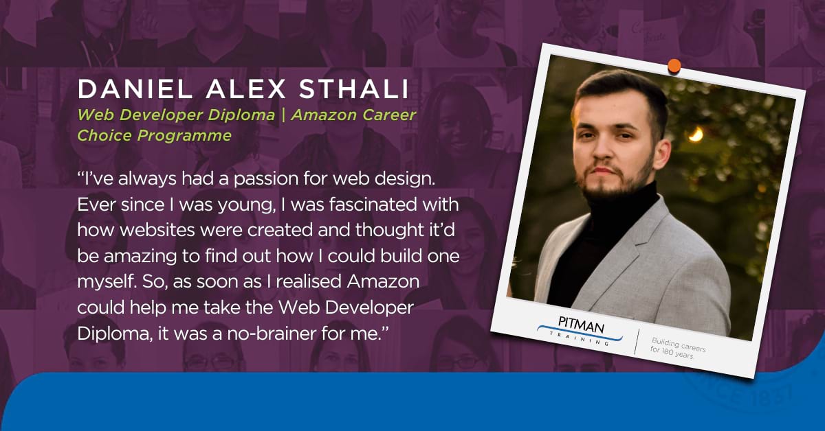 Amazon’s Career Choice programme daniel_alex Pitman Training