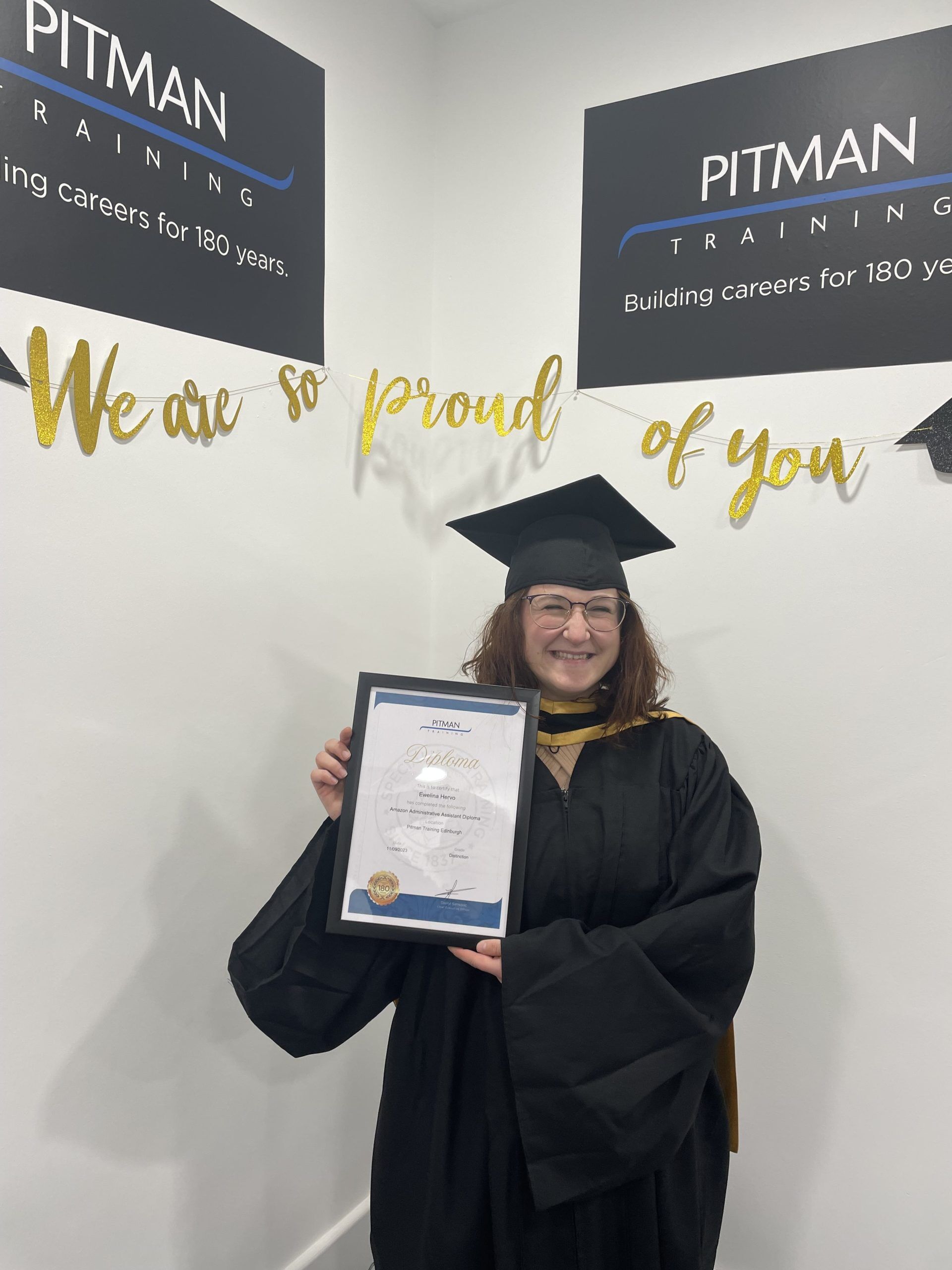 Ewelina Hervo Pitman Training Student Ewelina Hervo Pitman Training Student