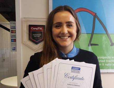 Reading student Katie Mathews is well on the way to being a top PA! Reading student Katie Mathews is well on the way to being a top PA!