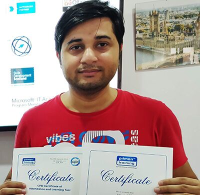 Jawad Zia – Completes Windows Server 2012 MCSA Series course in Less than 2 Months!