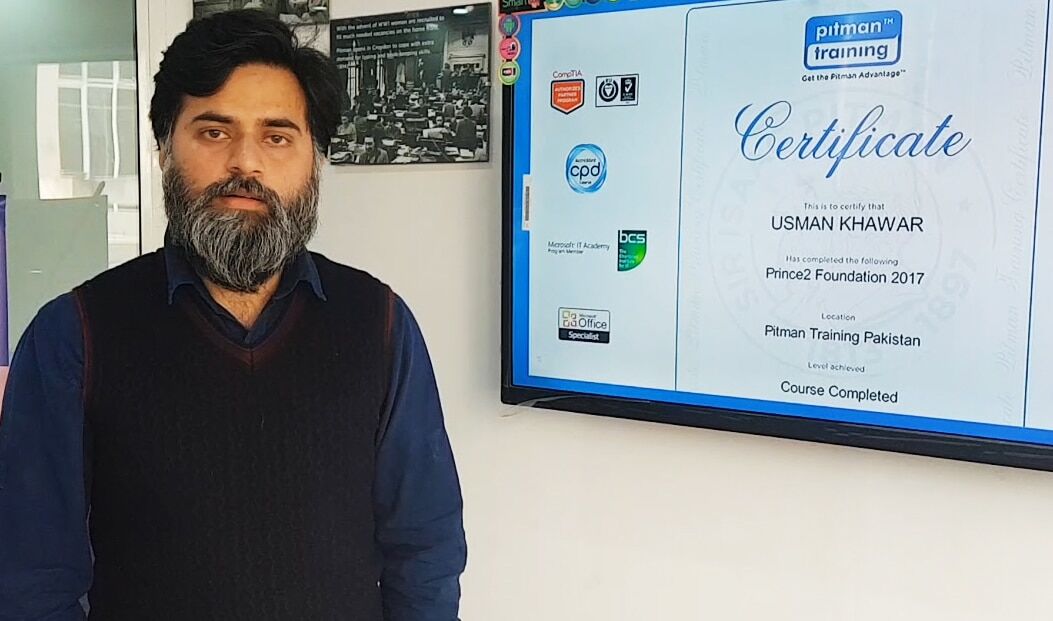 Usman is happy with the content of PRINCE 2 FOUNDATION Usman is happy with the content of PRINCE 2 FOUNDATION