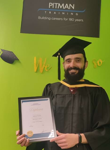 Vasileios Koletsis' Journey with Pitman Training UK