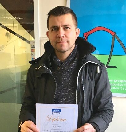 The future is bright for Reading IT Diploma student Cleber Luizon!